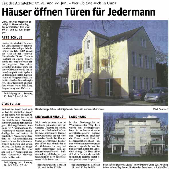 Tag der Architektur 2008
