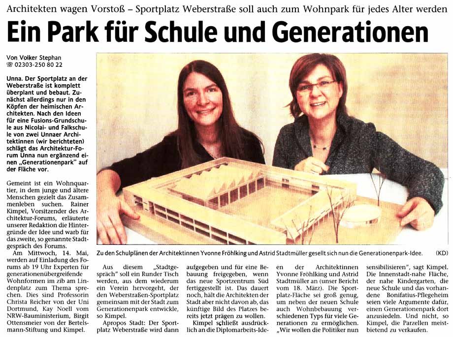 Ein Psrk für Schule und Generationen