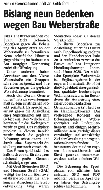 Sportplatz Weberstraße