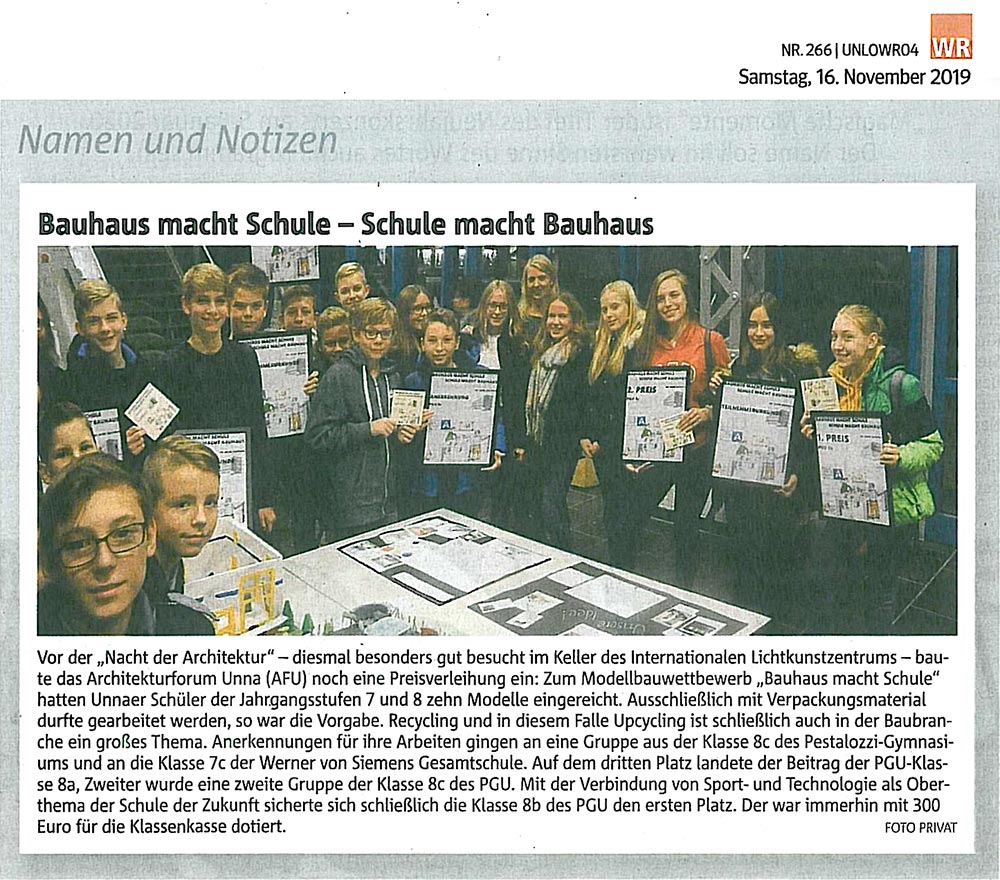 Bauhaus macht Schule – Schule macht Bauhaus