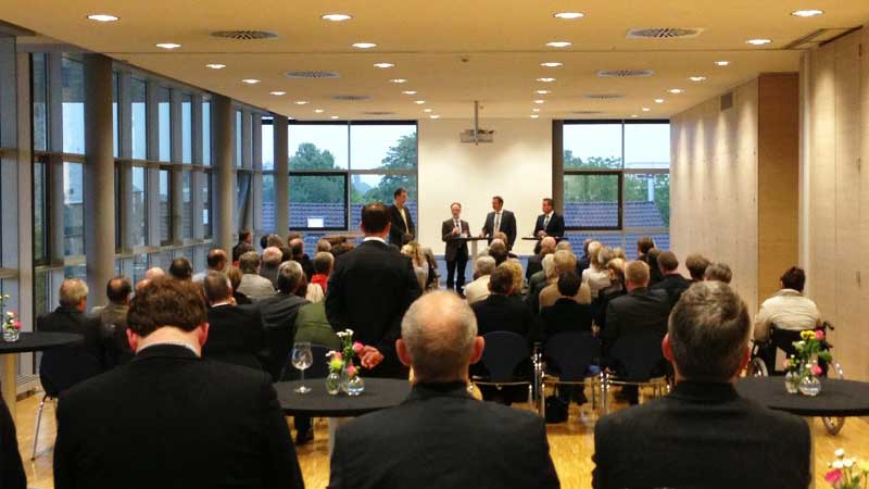 Die Referenten bei der "Nacht der Architektur 2013"