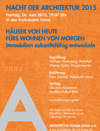 Plakat zur Nacht der Architektur 2015
