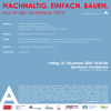 Plakat zur Nacht der Architektur 2024